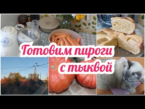 Видео: ПИРОГ С ТЫКВОЙ И ЯБЛОКОМ 🔥 КАТАЕМСЯ БЕЗ ДЕТЕЙ // ВЗВЕСИЛА ТЫКВЫ 💪