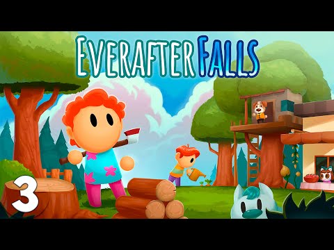 Видео: СПУСК В ШАХТУ🐸 Everafter Falls - Прохождение #3