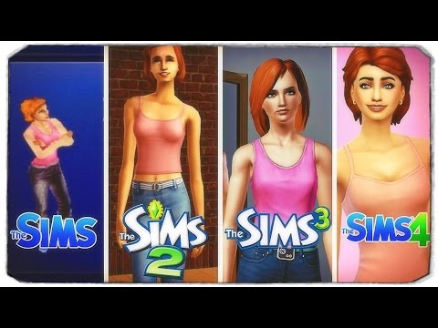 Видео: СРАВНИВАЕМ СИМОВ ИЗ ВСЕХ ЧАСТЕЙ ИГРЫ "THE SIMS"