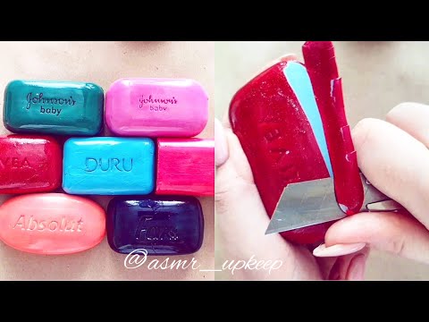 Видео: Asmr soap. Режу лакированное мыло.