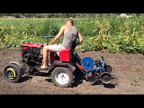 Видео: Картоплекопалка до мінітрактора з мотоблока.