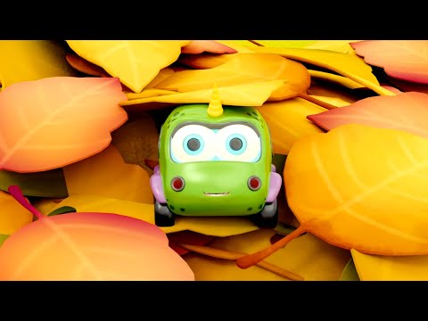 Видео: 🚗 Машинки Мокас – Серия 44 – Листья в саду 🍁 | Добрый мультик для малышей про машинки