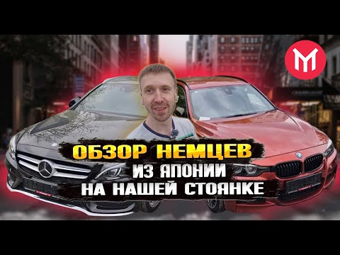 Видео: Краткий обзор немцев у нас на стоянке, все правый руль из Японии