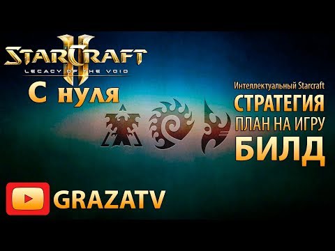Видео: Starcraft 2 с нуля! Выпуск №6 - Интеллектуальный Starcraft: стратегия, план на игру, билд