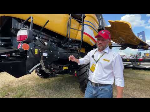 Видео: комбайн New Holland