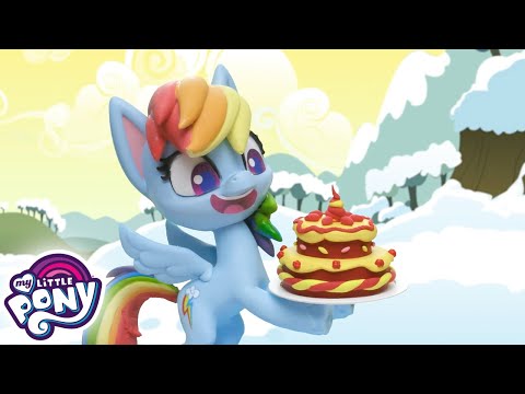 Видео: My Little Pony: по-русски 🦄 Лед и ломтик | остановка движения | весь эпизод