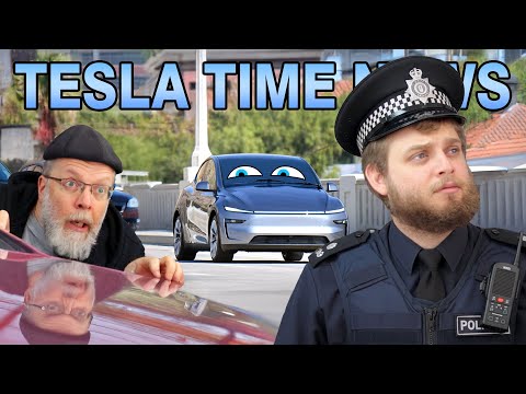 Видео: Tesla помогает поймать преступника | Tesla Time News 542