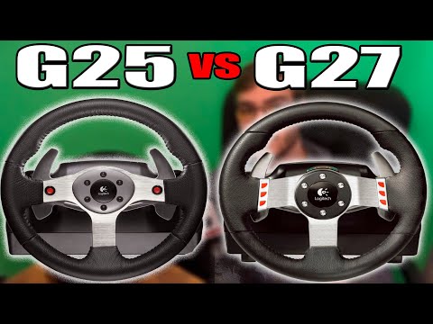 Видео: ОТЛИЧИЯ LOGITECH G25 ОТ G27!!! ЧТО ВЫБРАТЬ???
