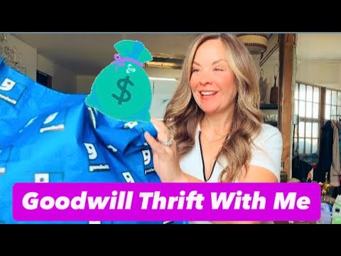 Видео: Goodwill Thrift With Me и Thrift Haul перепродают коллекцию дизайнерских джинсов на Poshmark Chai...