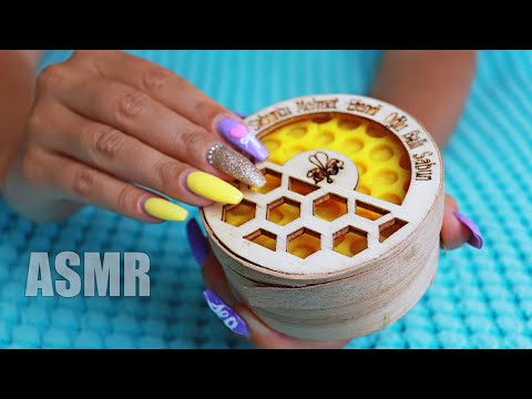 Видео: ASMR SOAP Honey Satisfying TAPPING Long Nails Whisper | АСМР МЫЛО Медовое Резка Таппинг 100% МУРАШКИ