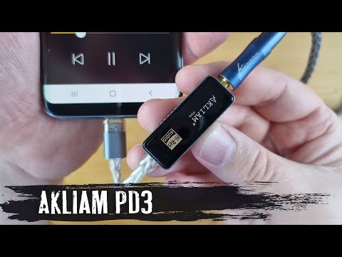 Видео: Обзор Akliam PD3: пожалуй, лучший из недорогих мобильных ЦАПов