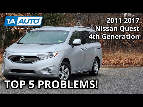 Видео: 5 главных проблем минивэна Nissan Quest 2011-2017 4-го поколения