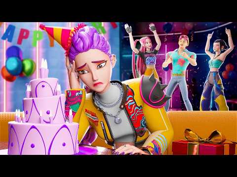 Видео: ДЕНЬ РОЖДЕНИЯ РУМИ?! K-Pop Охотницы на Демонов: Huntrix анимация