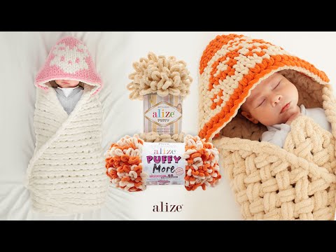 Видео: Слинг-слинг для люльки с Alize Puffy и Alize Puffy More - «Нет иголок, нет крючков!»