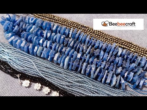 Видео: Обзор 57. Очень красивые камни из магазина Веевееcraft. #beebeecraft #кианит #натуральныекамни