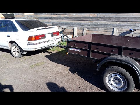 Видео: Легальное прицепное на автомобиле .