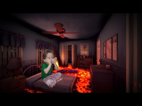 Видео: Пол это - Лава 🌋🌋🦑