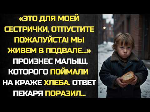 Видео: Малыш, которого поймали на краже хлеба, кричал: ‭это для моей сестрички, отпустите пожалуйста!