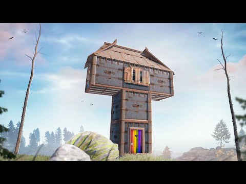 Видео: Дом на 1 фундаменте байтит дуркемперов в Rust/Раст