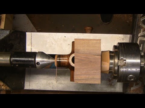 Видео: Деревянная 3-осевая токарная кость из куба