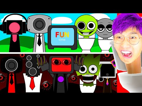 Видео: SPRUNKI, но это SKIBIDI TOILET!?