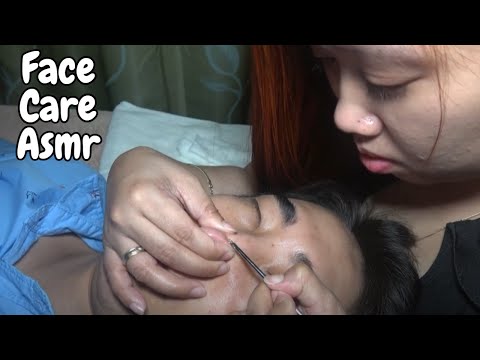 Видео: Нежные руки удаляют каждый черный точку｜ASMR чистка пор