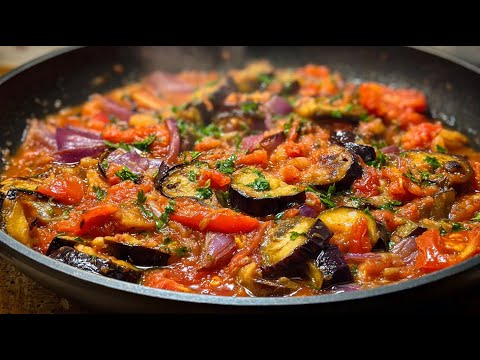 Видео: Невероятно вкусные баклажаны! Без мяса! Простой и недорогой ужин, готовый за несколько минут!