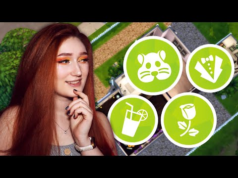 Видео: Построила дом в Симс 4, но каждая комната это рандомный каталог