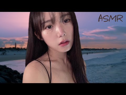 Видео: Ролевая игра ASMR, спа-массаж тела в закатном море 🌅(скраб, масляный массаж)ㅣACMP Massage Roleplay