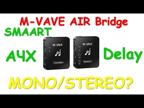 Видео: M-VAVE Air Bridge SMAART замеры АЧХ, задержки, MONO/STEREO