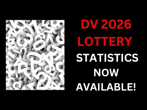 Видео: Статистика лотереи DV 2026 уже доступна!