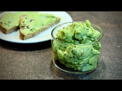 Видео: Разядка от авокадо -вкусно, лесно, интересно/ Авокадо масло -вкусно, быстро, просто/Avocado butter 