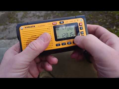 Видео: XHDATA D-608WB Дневной КВ и сравнение с другими приемниками