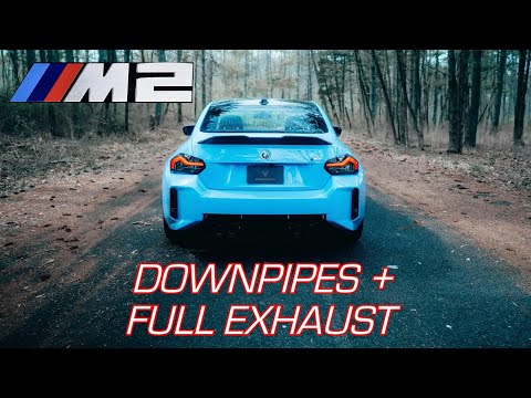 Видео: BMW G87 M2 с полной системой @valvetronic и выхлопными трубами