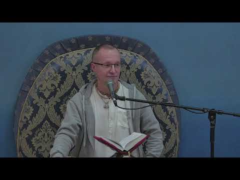 Видео: ЕМ Кришнадас Кавирадж дас - Шримад Бхагаватам 4.29.69 Прямой эфир через restream.su