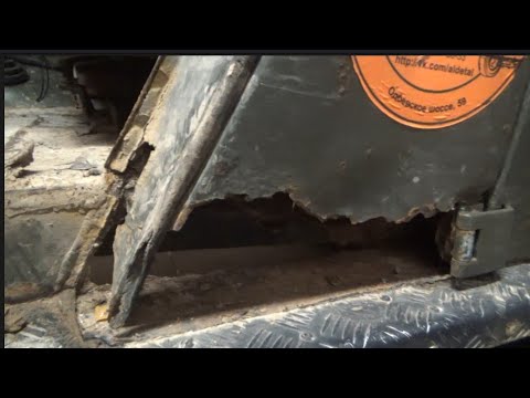 Видео: Ремонт кузова боевого внедорожного УАЗика