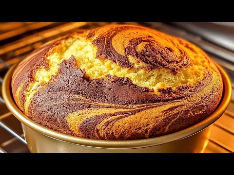 Видео: Итальянский зебровый торт, который тает во рту! Торт за 5 минут! Просто и вкусно!