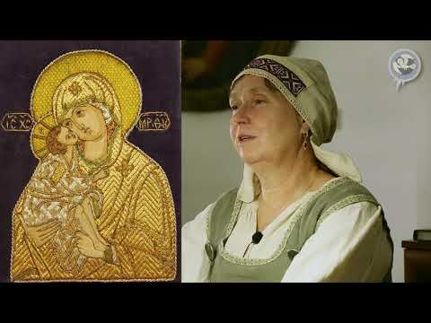 Видео: Урок 7. Лик в развороте ¾. Вышивка икон святой