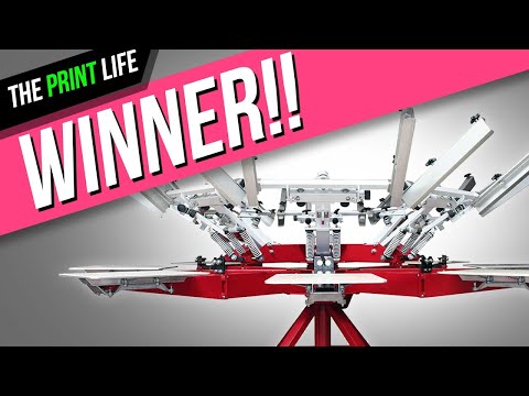 Видео: Лучший 6-цветный трафаретный станок | Ручной печатный станок | Пошаговое руководство по бизнесу н...