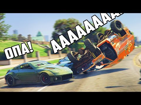 Видео: GTA 5 COPS & ROBBERS - СЕМЕЙНЫЙ АВТОБУС ПРОТИВ 5 СТРИТРЕЙСЕРОВ НА ЗАРЯЖЕННЫХ ТАЧКАХ НАРУШАЮТ ПДД!
