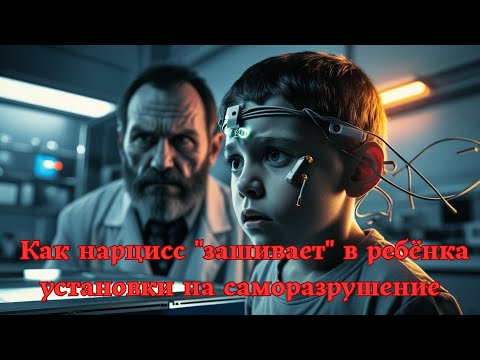Видео: Как НАРЦИСС "зашивает" в РЕБЕНКА установки на саморазрушение