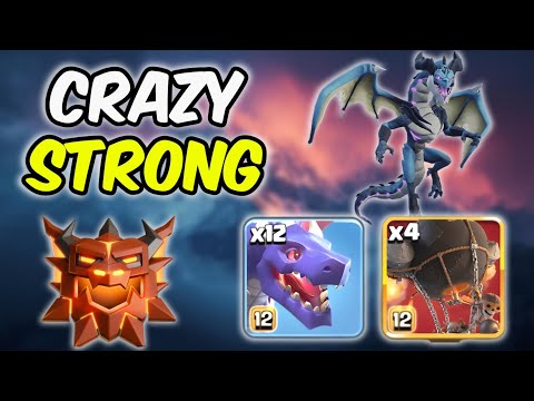 Видео: Армия драконов захватывает Легендарную лигу – полный день Clash of Clans