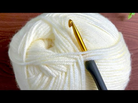 Видео: УХ ты, всего лишь 2 РЯДА! Очень ПРОСТОЙ узор крючком для начинающих! Красивая и легкая вязка крючком