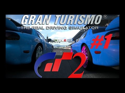 Видео: Gran Turismo 2 прохождение часть 1 Лицензия класса "B"