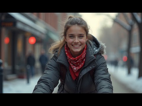 Видео: Московская прогулка. Прекрасная прогулка после праздников.