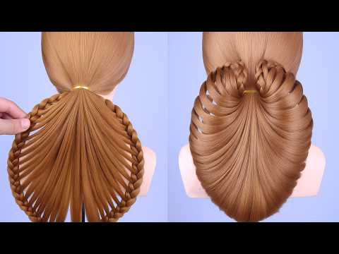 Видео: Уроки разных и простых причесок | Простые прически | Новые прически | Стильные прически