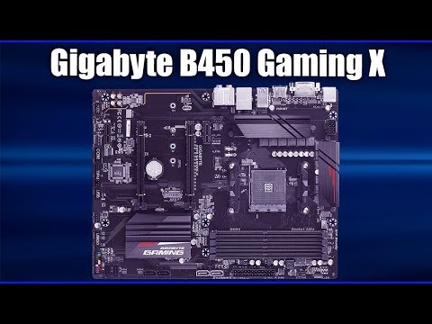 Видео: Материнская плата Gigabyte B450 Gaming X