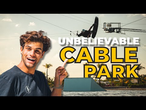 Видео: НОВЫЙ парк для вейкбординга Cable Wakeboard Park — РАЙ! Caribbean Lake Park | Пунта-Кана, Доминик...