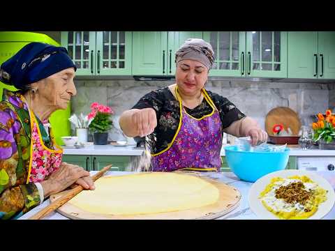 Видео: Приготовление вкусных хинкали с бабушкой Розa