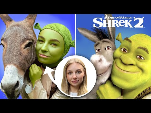 Видео: Стала Шреком?**повторила ПОСТЕРЫ к фильмам!**
